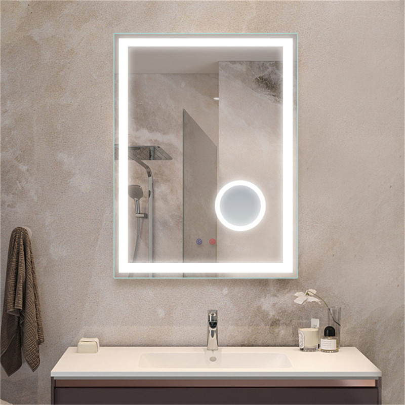 Домашно обзавеждане огледално огледало за грим с огледала за огледала, огледало за декор с 5X увеличително огледало
